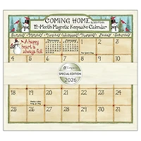 Coming Home 2026 Special Edition Mini Magnetic Keepsake Calendar