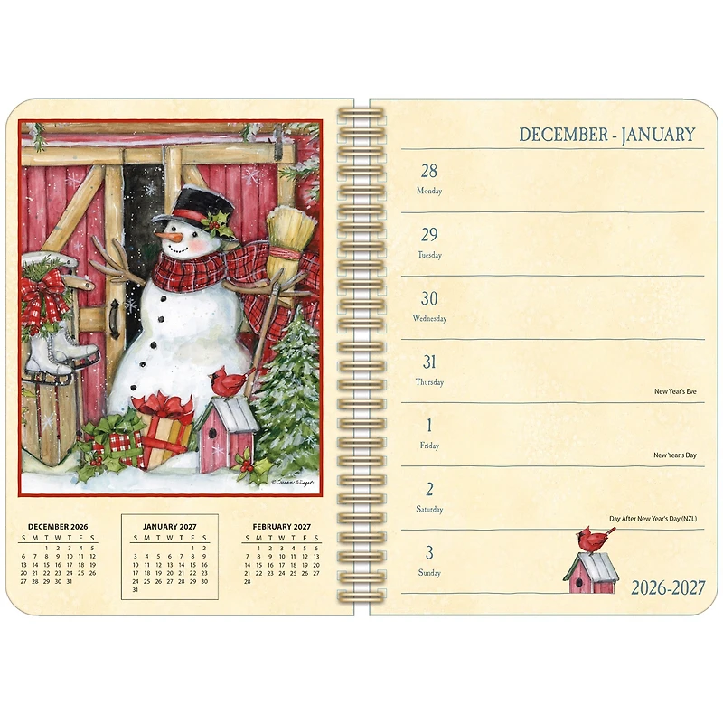 Heart and Home 2027 Spiral Engagement Calendar