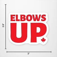 Elbows Up! Vinyl Sticker