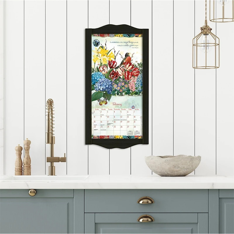 Garden Botanicals 2026 Slim Calendar - Online Only