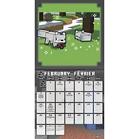 Minecraft 2027 Mini Calendar