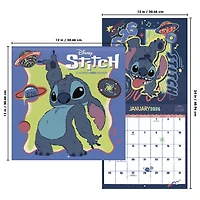 Stitch 2026 Wall Calendar