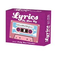 Lyrics to Live By 2027 Box Calendar - Online Only