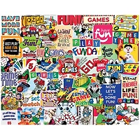 Its All Fun And Games 1000 Piece Puzzle