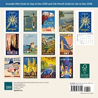 Travel The World 2026 Mini Calendar