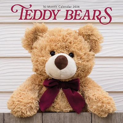 Teddy Bears 2026 Wall Calendar