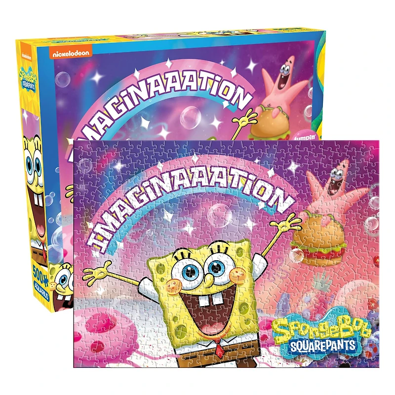 SpongeBob Imaginaaation 500 Piece Puzzle