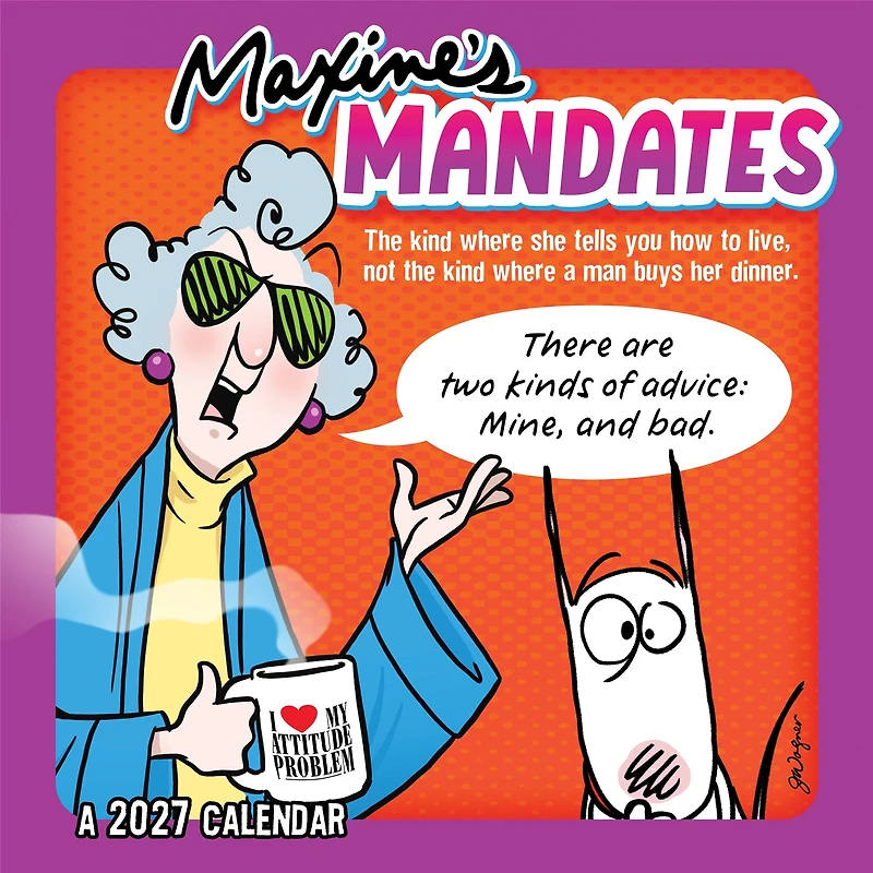 Maxine 2027 Wall Calendar
