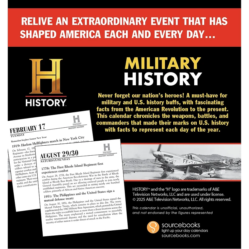 History Channel This Day In Military History 2026 Box Calendar - Online Only