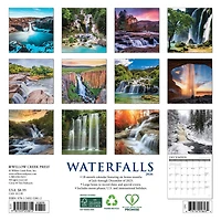 Waterfalls 2026 Mini Calendar - Online Only