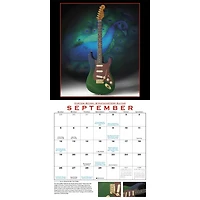 Fender® Custom Shop Guitar 2027 Wall Calendar