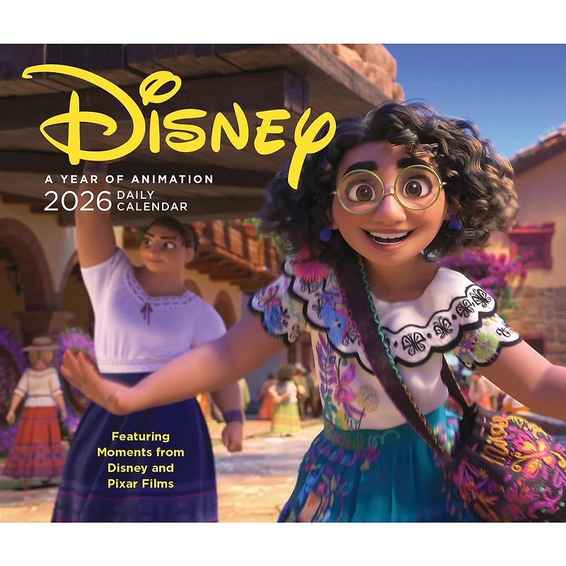 Disney A Year Of Animation 2026 Box Calendar