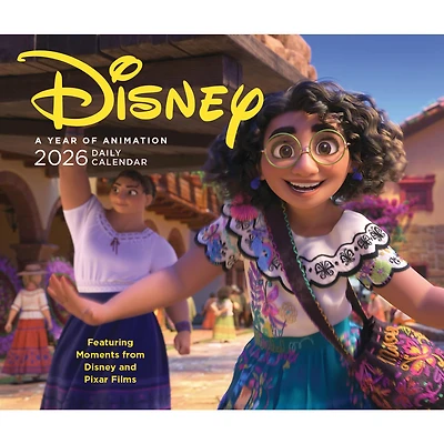 Disney A Year Of Animation 2026 Box Calendar