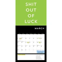 A Fucking Calendar 2026 Wall Calendar