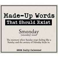 Made Up Words That Should Exist 2026 Box Calendar