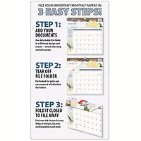 Botanical Gardens File It 2027 Wall Calendar - Online Only