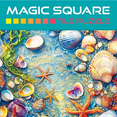 Tidal Pool Magic Square 49 Piece Puzzle - Online Only