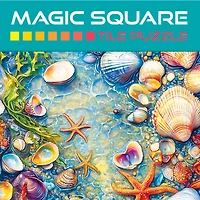 Tidal Pool Magic Square 49 Piece Puzzle - Online Only
