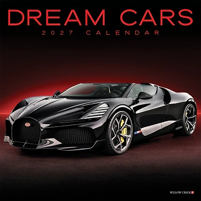 Dream Cars 2027 Mini Calendar