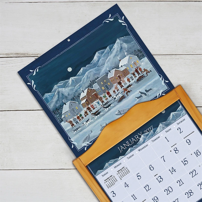 Lang Folk Art Special Edition with Print 2027 Wall Calendar