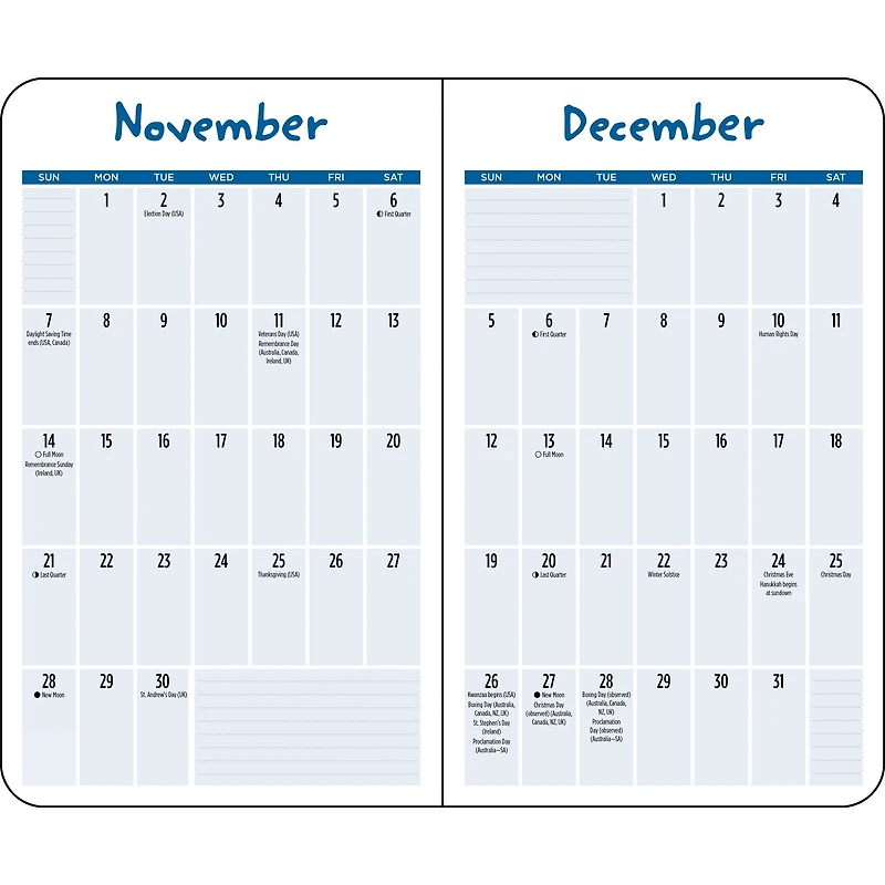 Thoughts of Dog 2027 Engagement Calendar