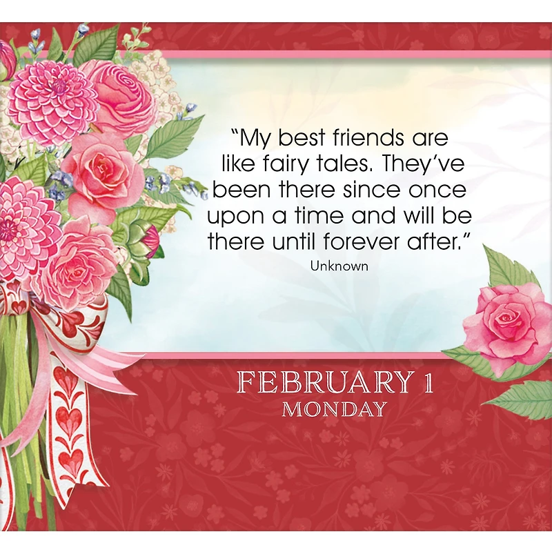 For A Dear Friend 2027 Small Box Calendar