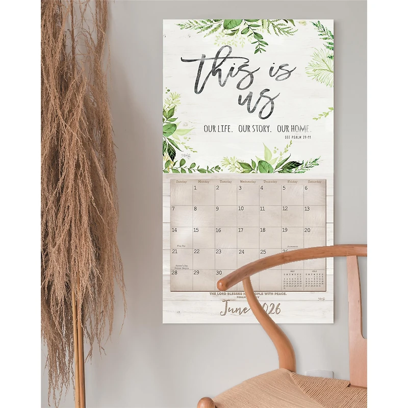 Faith And Family 2026 Deluxe Wall Calendar - Online Only