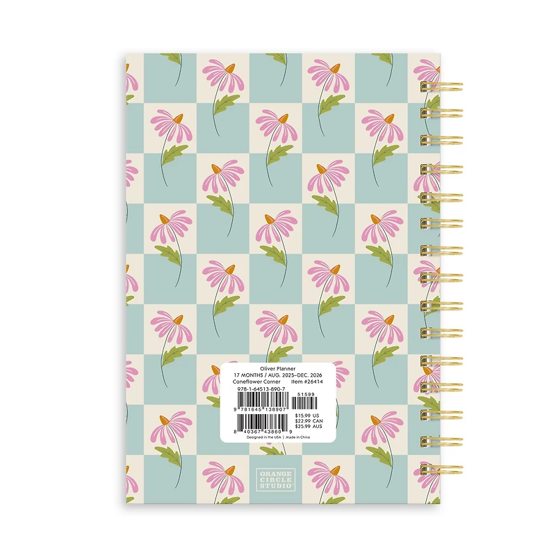 Coneflower Corner Oliver 2025-2026 Engagement Calendar