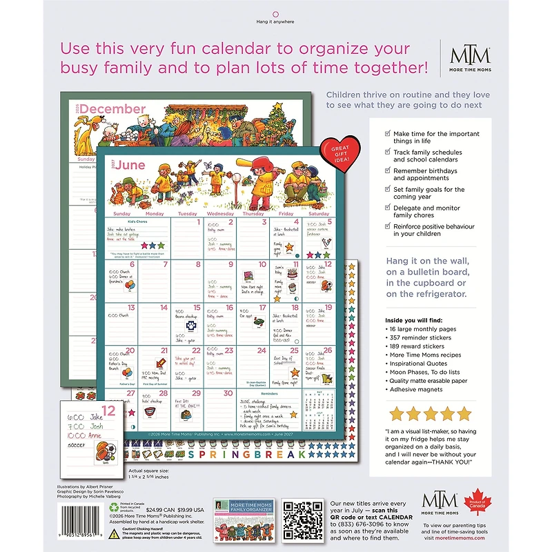 Fridge Calendar 2027 Wall Calendar