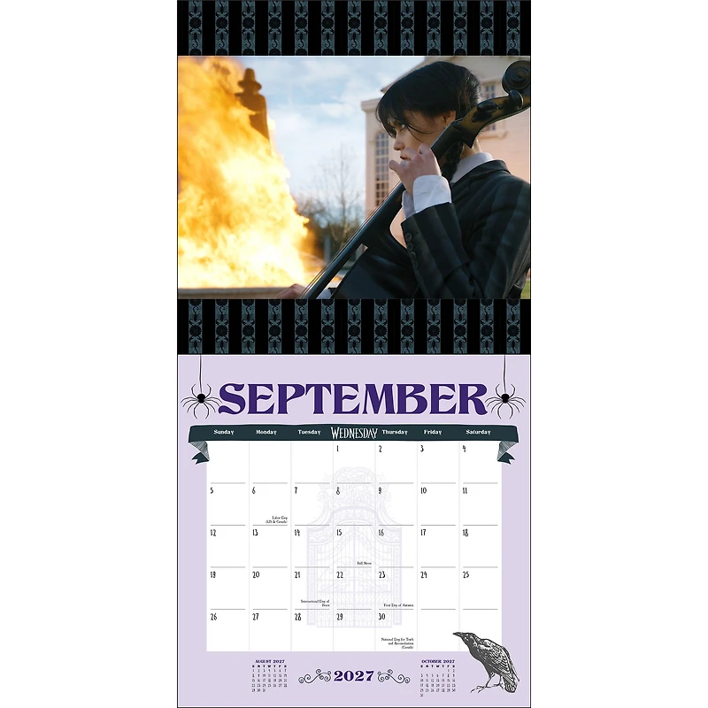 Wednesday 2027 Wall Calendar