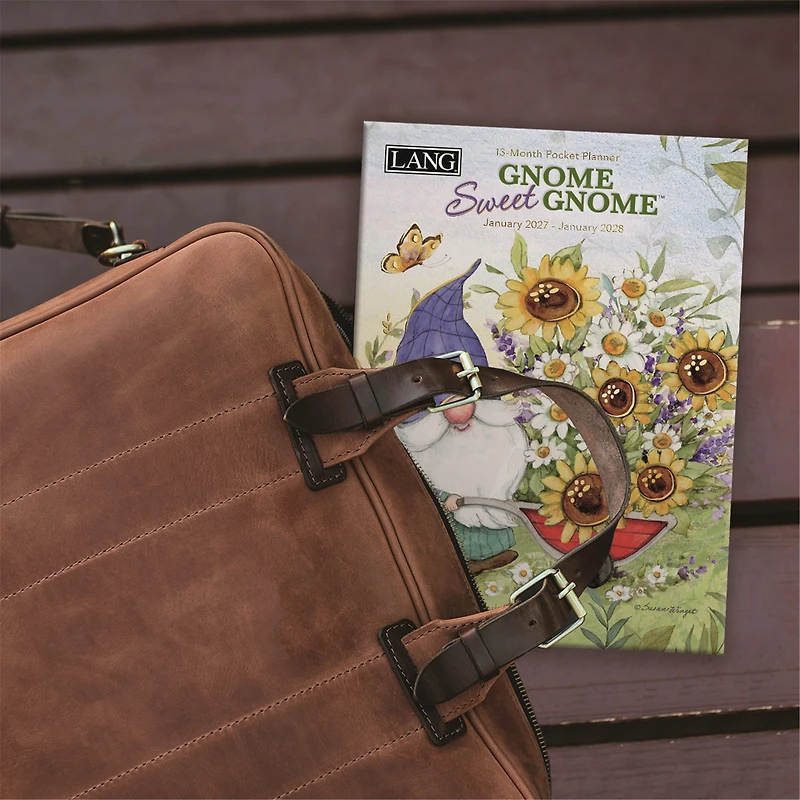 Gnome Sweet Gnome 2027 Monthly Pocket Planner