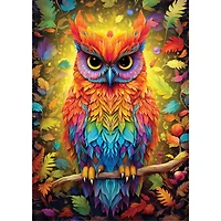 Autumnal Owl 1000 Piece Puzzle - Online Only