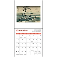 Japanese Woodblocks MFA Boston 2027 Mini Calendar