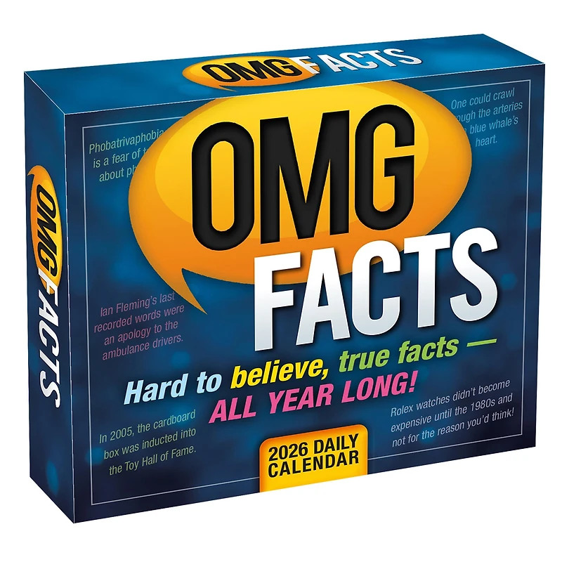 OMG Facts 2026 Box Calendar