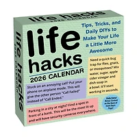 Life Hacks 2026 Box Calendar
