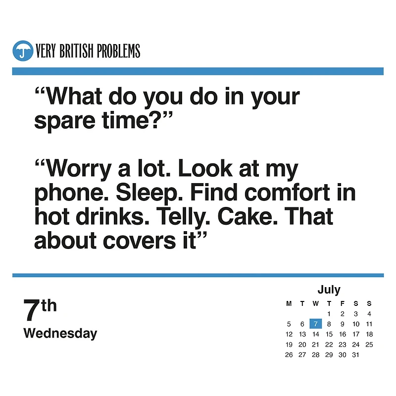 Very British Problems 2027 Box Calendar