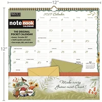 Gnomes Note Nook 2027 Wall Calendar