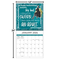 Sarcasm My Love Language 2026 Wall Calendar - Online Only