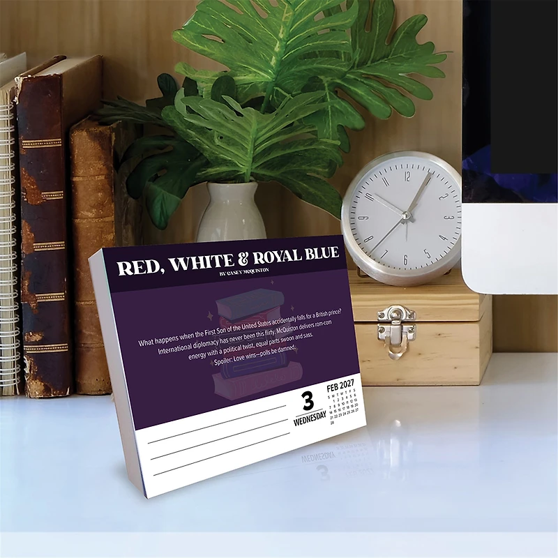 Cover to Cover 2027 Box Calendar - Online Only