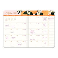 Fruit Flora 2025-2026 Monthly Pocket Planner Calendar - Online Only