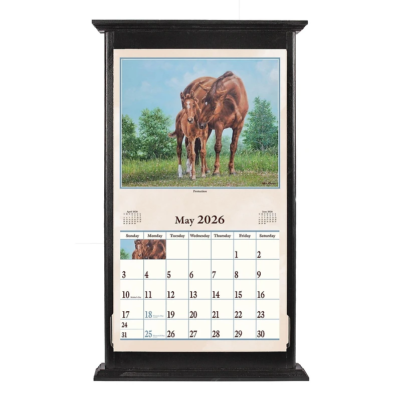 Hoof Beats 2026 Wall Calendar - Online Only