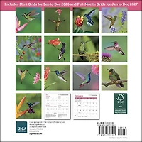 Hummingbirds 2027 Mini Calendar