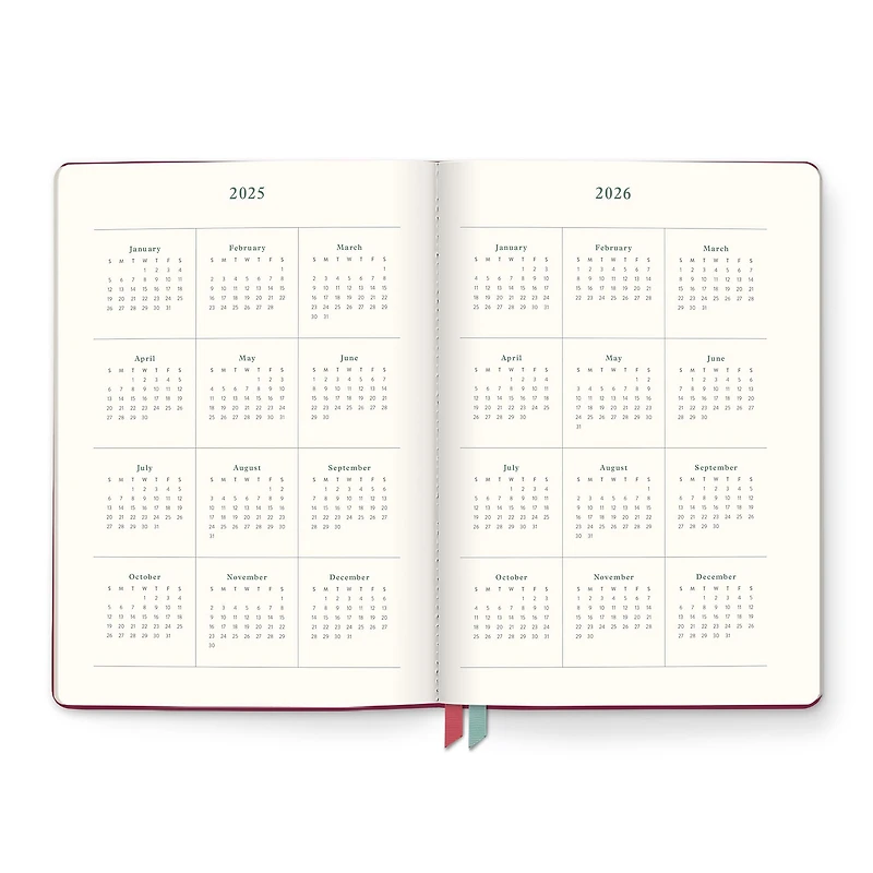 Age of Romance Clara Clothbound 2025-2026 Engagement Calendar