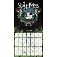 Sally Face 2026 Wall Calendar
