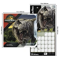 Jurassic World Wall 4 2026 Calendar