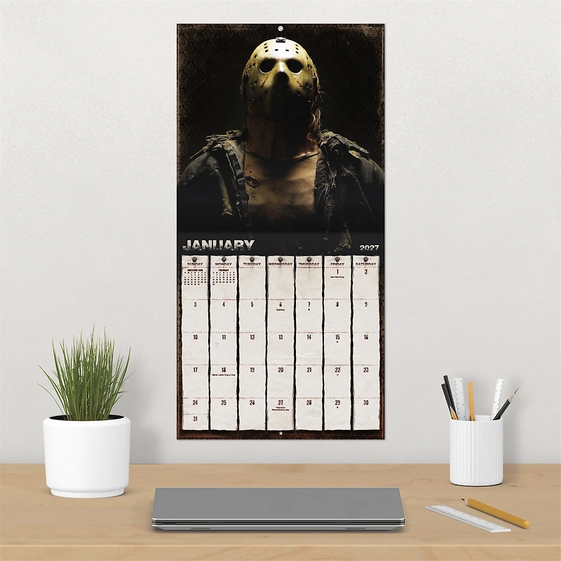 Horror Collection 2027 Wall Calendar