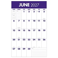 Mammoth Grid Oversized 2027 Poster Calendar