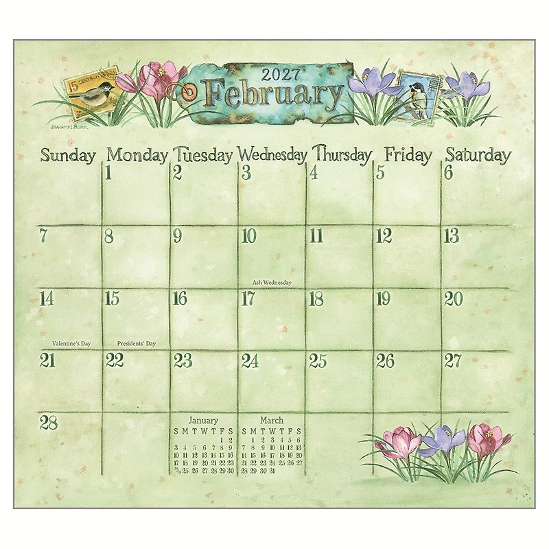Outside My Window 2027 Wall Calendar - Online Only
