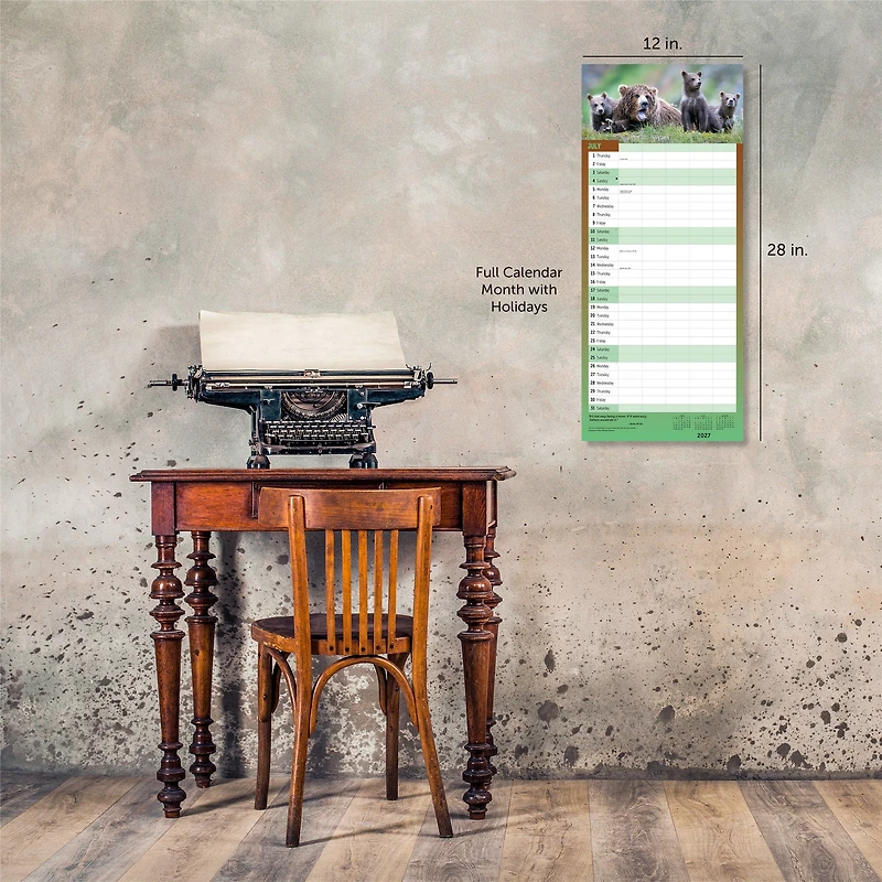 The Busy Family 2027 Wall Calendar