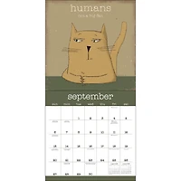Year Of Snarky Cats 2026 Wall Calendar